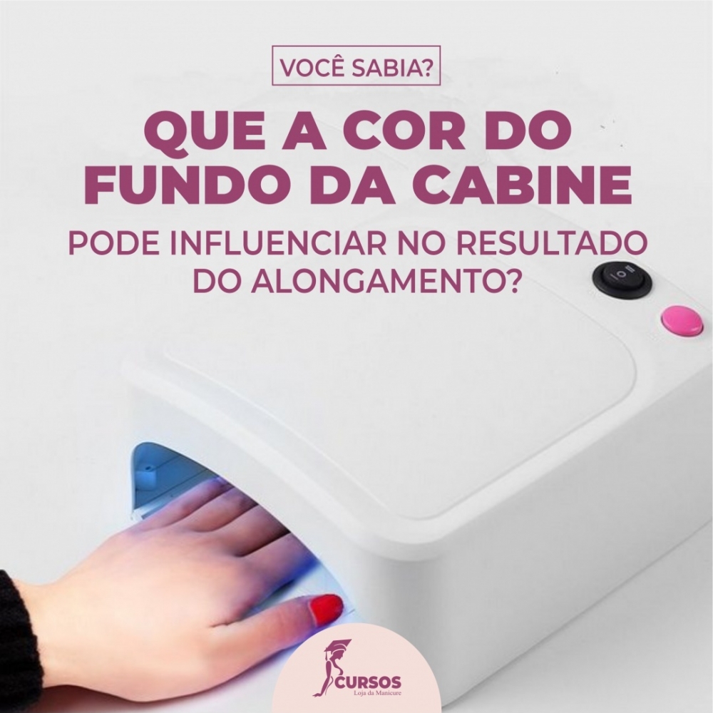 Será que o fundo da cabine altera no resultado da unha?